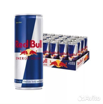 Опт - Энергетический напиток Red Bull 0,355л