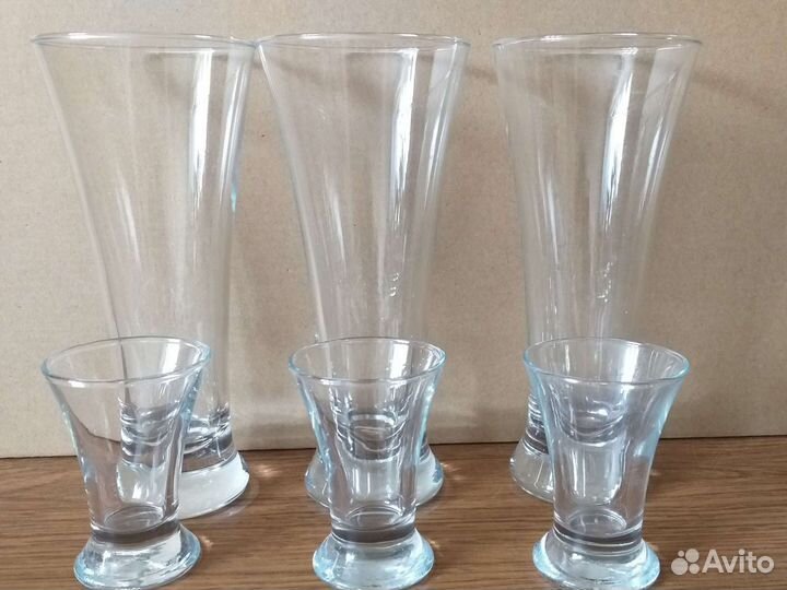 Хрусталь времён ссср.Салатники,стаканы,фужеры