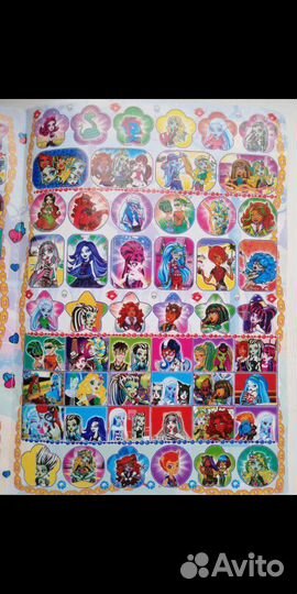 Наклейки Monster High / Монстр Хай