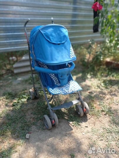 Прогулочная коляска трость бу