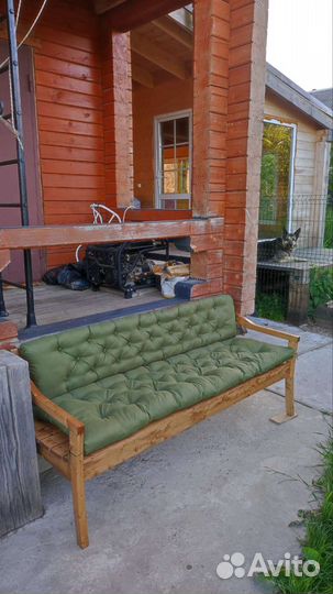 Пошив для садовой мебели. сидушки, подушки, шторы