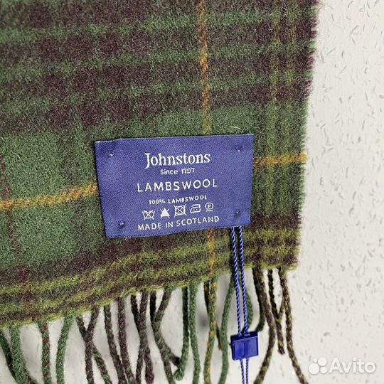 Новый шарф Johnstons шерсть оригинал