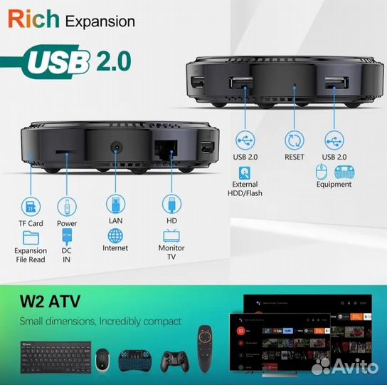 Android TV Приставка Vontar X2 4/32(новые)