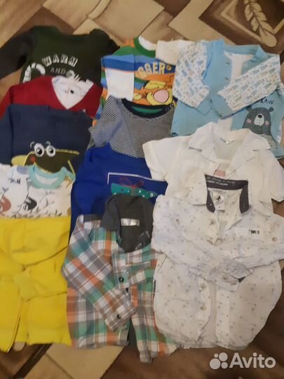 Продам пакет вещей на мальчика. 6-12 месяцев