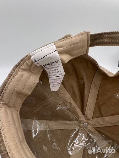 Кепка докер Patagonia хлопок бежевая