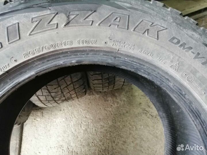 Bridgestone Blizzak DM-V1 265/60 R18