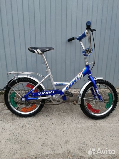 Детский велосипед 16