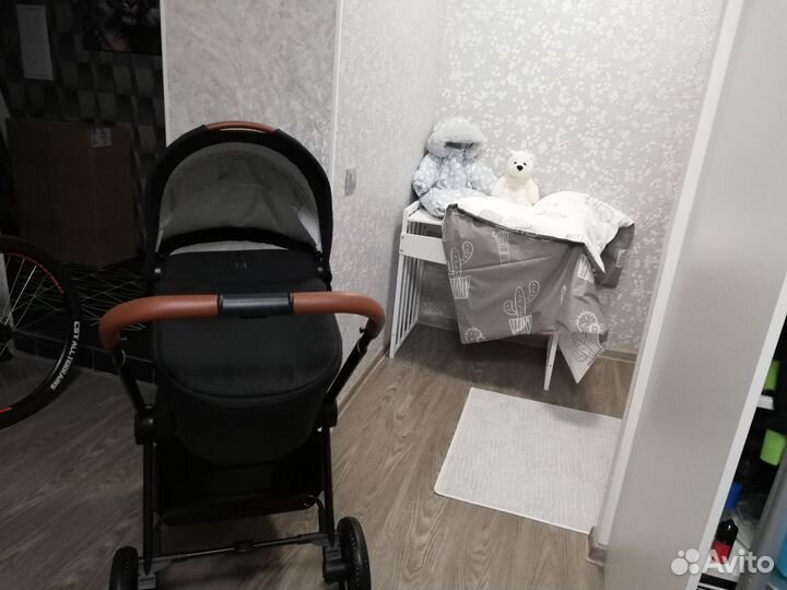 Коляска Moon Resea Kombi 2 в 1 Black Melange