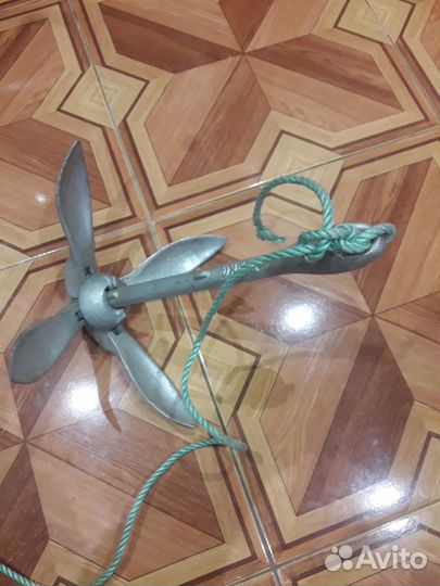 Якорь оцинкованный складной Кошка 2,5кг