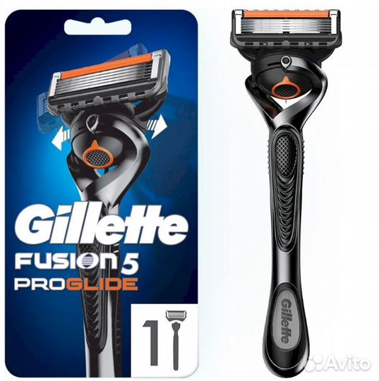 Gillette Fusion ProGlide мужская бритва, 1 кассета