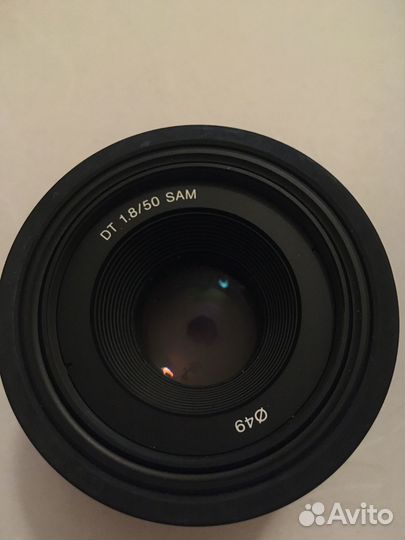 Объектив sony 50mm 1 8