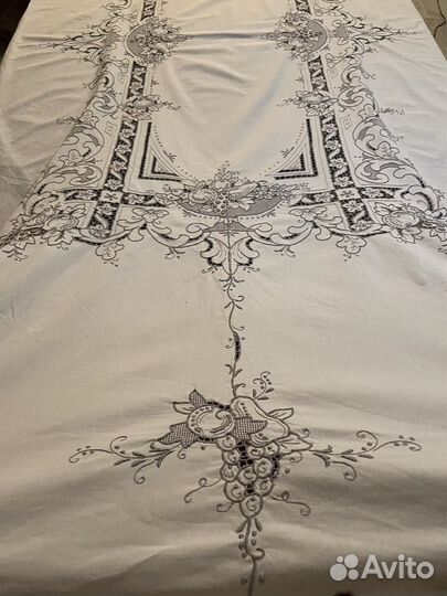 Скатерть вышивка Мадейра хлопок Испания