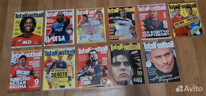 Журналы, диски и постеры Total Football