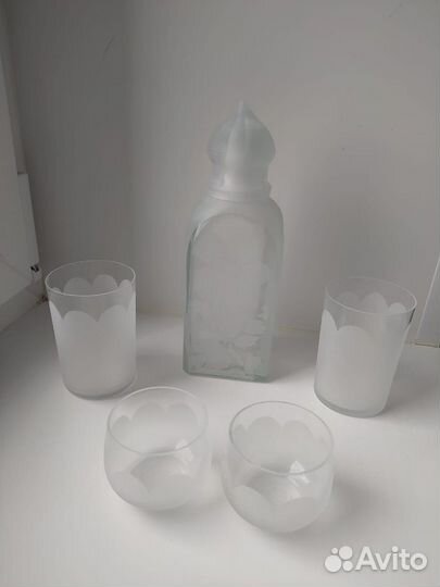 Хрустальные бокалы СССР