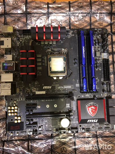 Msi Z97M Gaming, i7 (e3 1270v3), куллер, озу