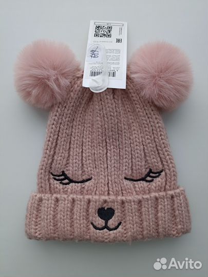 Шапочка для девочки р. 48