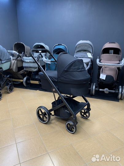 Cybex Balios 3в1 коляска black в наличии
