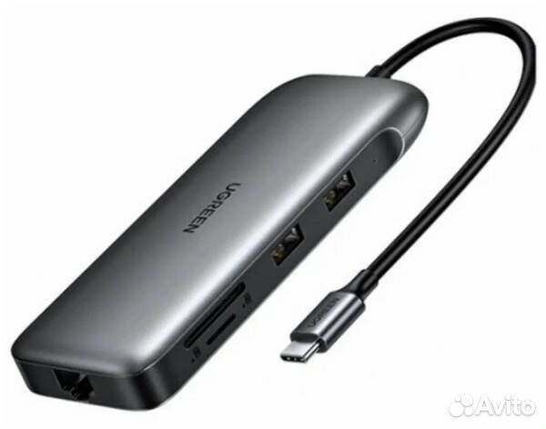 Ugreen. USB концентратор 9 в 1 (хаб) 70301