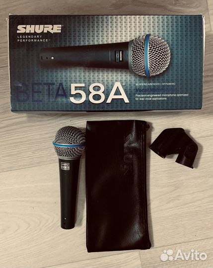 Микрофон проводной Shure beta 58A