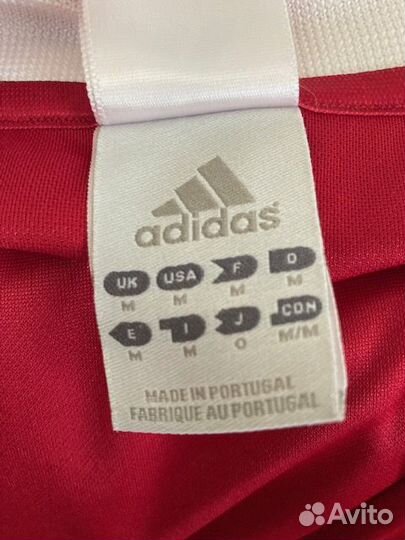 Футбольная майка adidas р.М