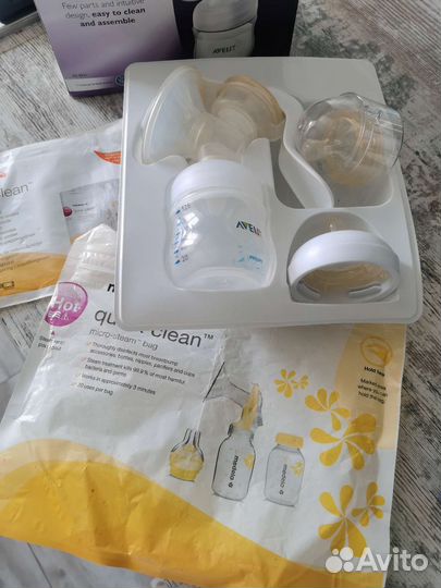 Молокоотсос avent ручной