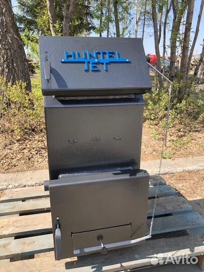 Твердотопливный котёл с увеличенной топкой