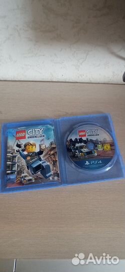 Диск с Игрой на ps4- Lego City Undercover
