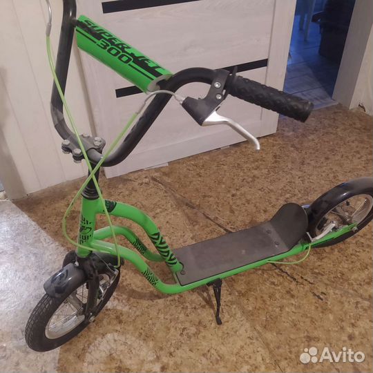 Самокат внедорожный на больших колёсах до 120 кг