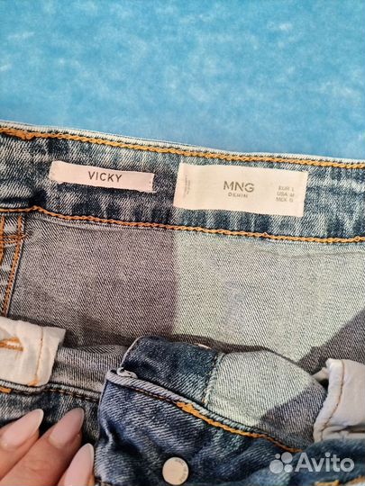 Юбка джинсовая женская Mango 48 размер