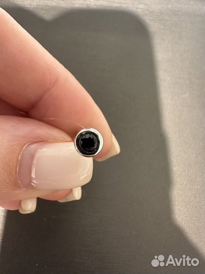 Пусеты с сапфирами