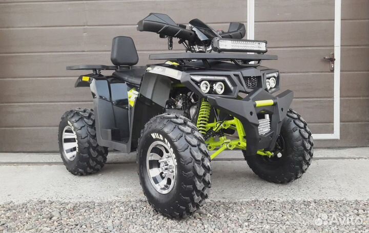 Квадроцикл Motoland Wild Track 200 PRO черно-желты