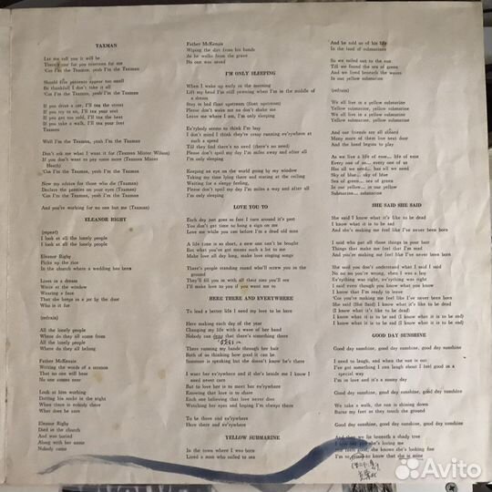 The Beatles - Revolver, LP (Japan, red), 1969