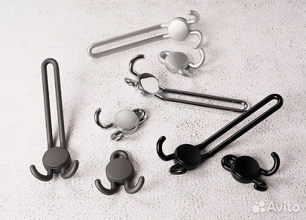 Крючок двухрожковый 321 замак графит C321Z.002GFQ