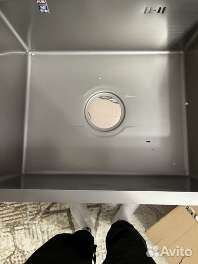 Мойка из нержавейки 45x50 новая
