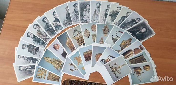 Открытки (цена за 121 шт - 8 наборов)