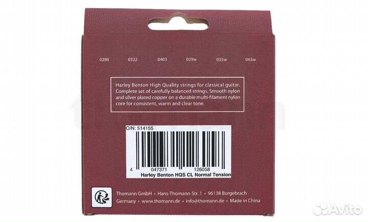 Струны Harley Benton HQS CL Normal Tension