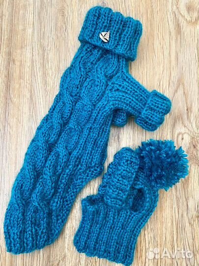 Свитер и шапка для собаки