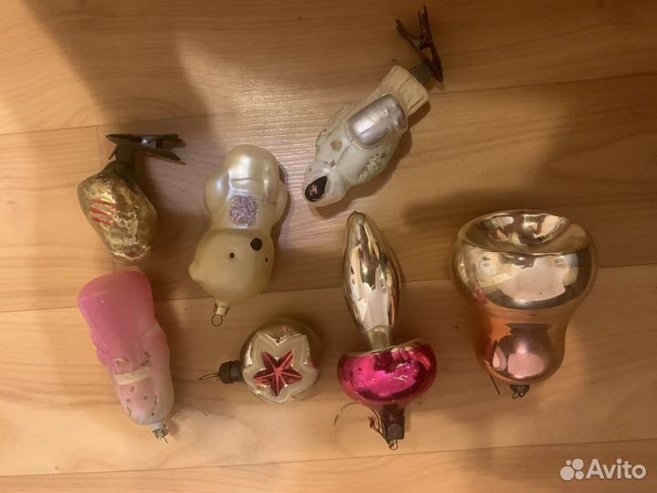 Елочные игрушки СССР
