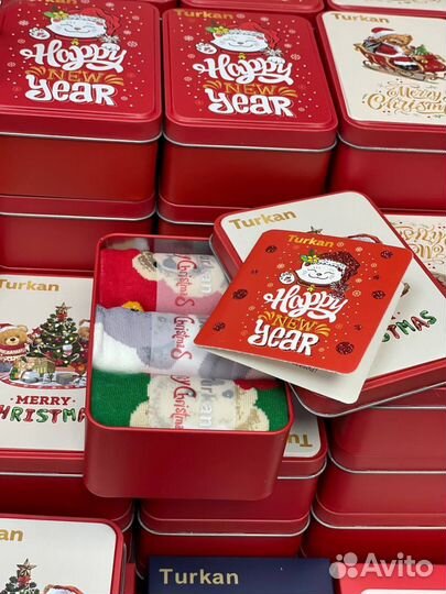 Носки новогодние