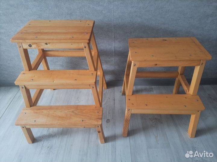 Лестница стремянка деревянная