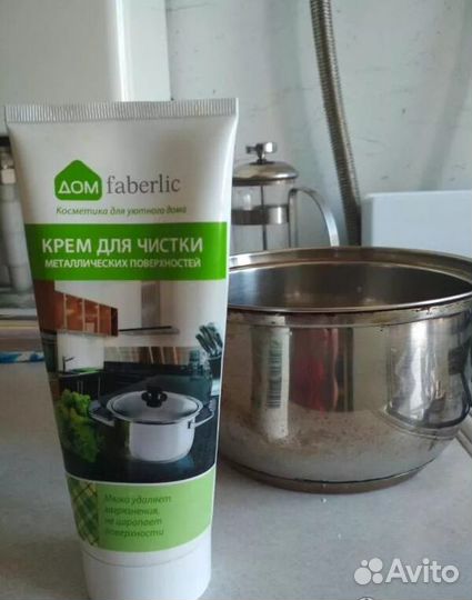 Крем-паста для чистки металлических поверхностей