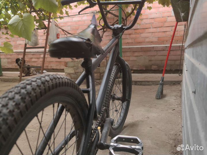 Велосипед bmx с тормозами передними