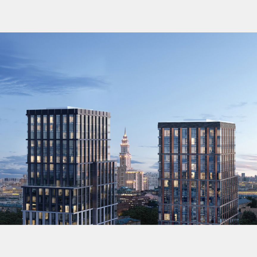 2-к. квартира, 64,6 м², 19/25 эт.