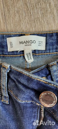 Джинсы mango 34