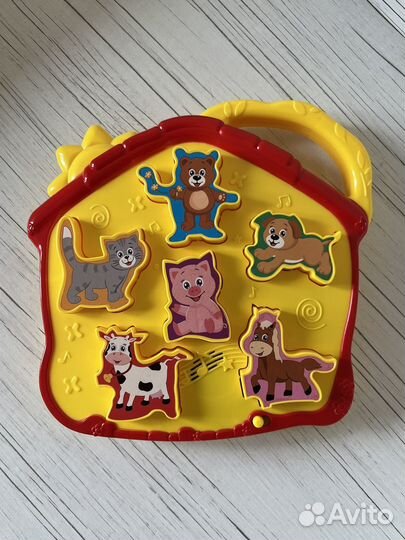 Сортер домик музыкальный