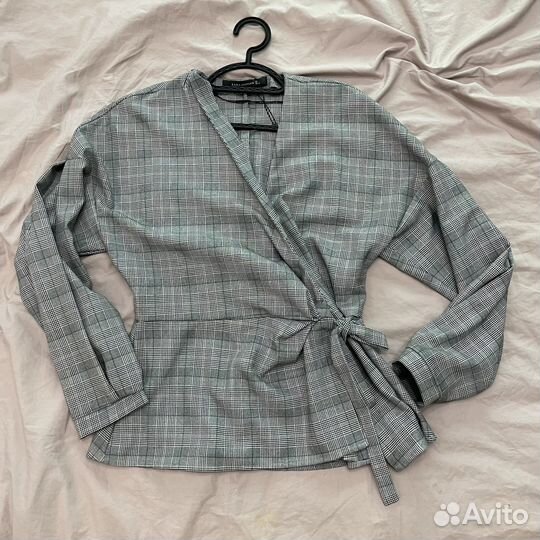 Блуза рубашка Zara S