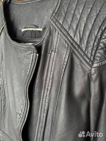 Куртка кожаная женская