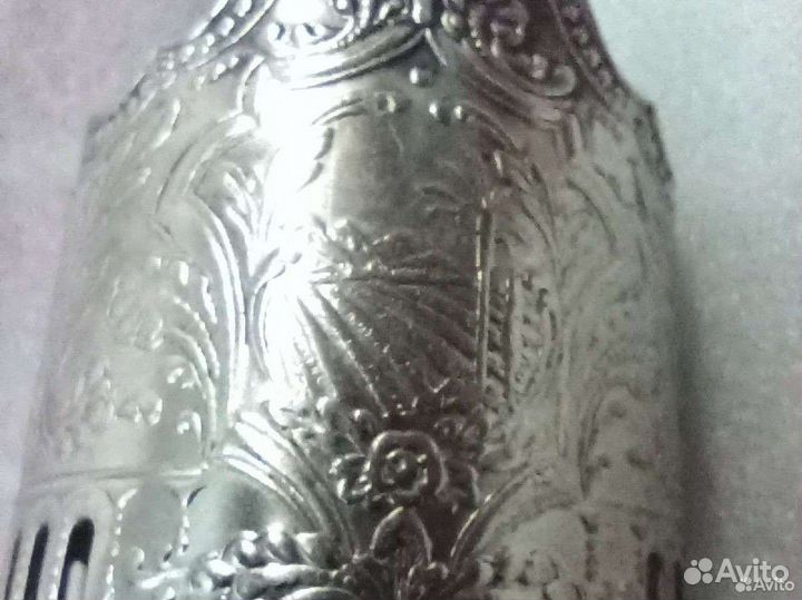 Подстаканник пальма СССР с родным стаканом