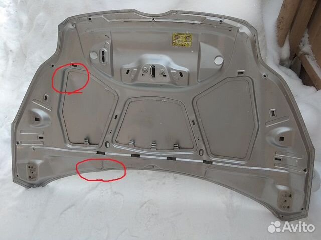 Капот Форд Фокус 3, 2011 г. оригинал чуть помят