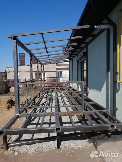 Изготовление и монтаж навесов